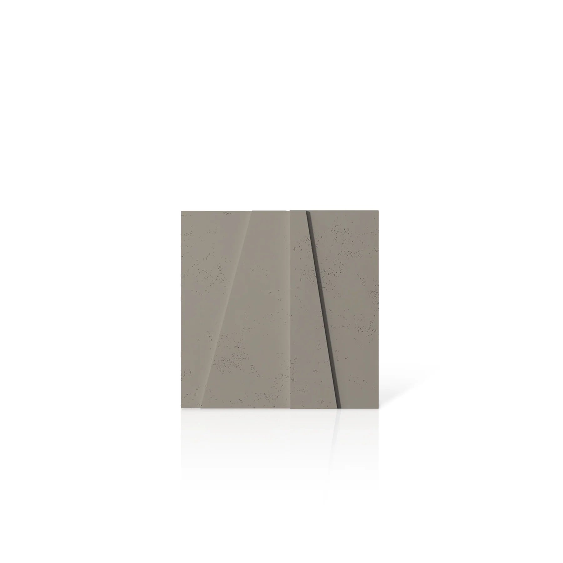 3D Concrete Wall Panels BOOKCASE colour swatch on white background DecorMania.eu
